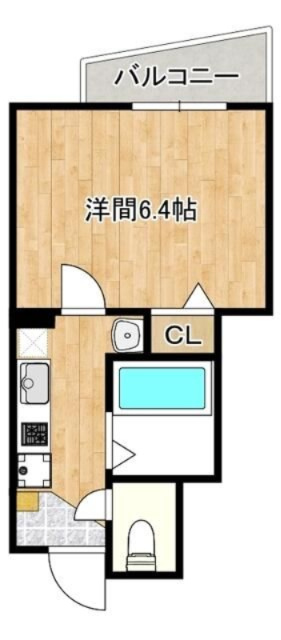 北区栄町のアパート