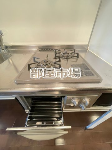 フェルクルール上野根岸のキッチン|グリル