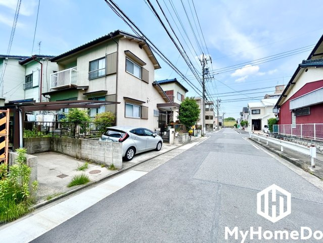 守山区川宮町の前面道路含む現地写真