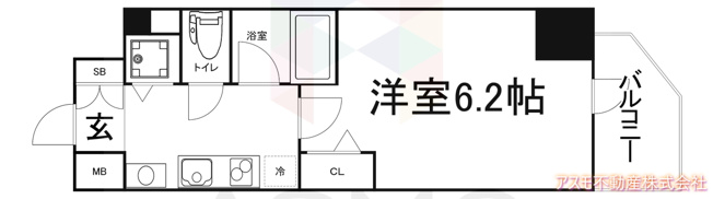 【間取り】 | アドバンス大阪城レガーレ