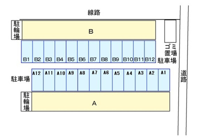【区画図】 | コモドカーサA