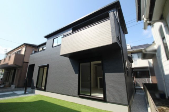 介良乙　新築戸建　1号棟（全2区画）の外観|1号棟　4LDK+WIC+SC+パントリー　建物面積　101.01㎡（約30.55坪）
インナーバルコニー1.65㎡含
