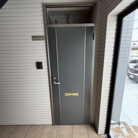 スプーンマンションの玄関
