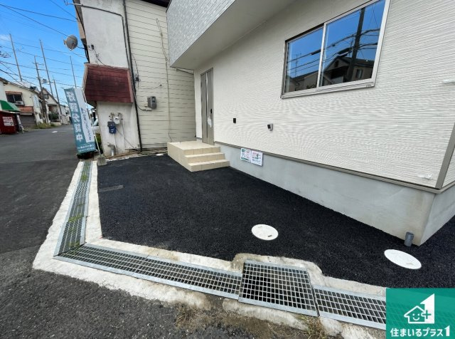 ◆羽曳野市野　第5期　新築一戸建ての駐車場|駐車スペース！散水栓があるので、こまめに愛車を洗えます！