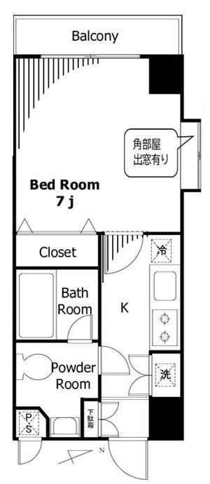 Ｈｕｍａｎハイム蔵前の間取り