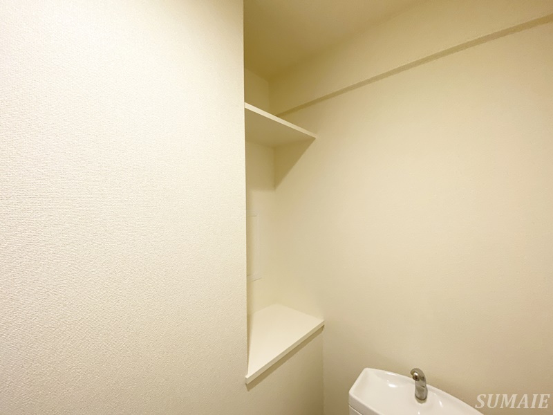 プリムベール新田の収納|トイレ収納です☆