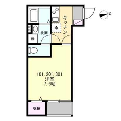 【間取り】 | ベイルーム湘南台北