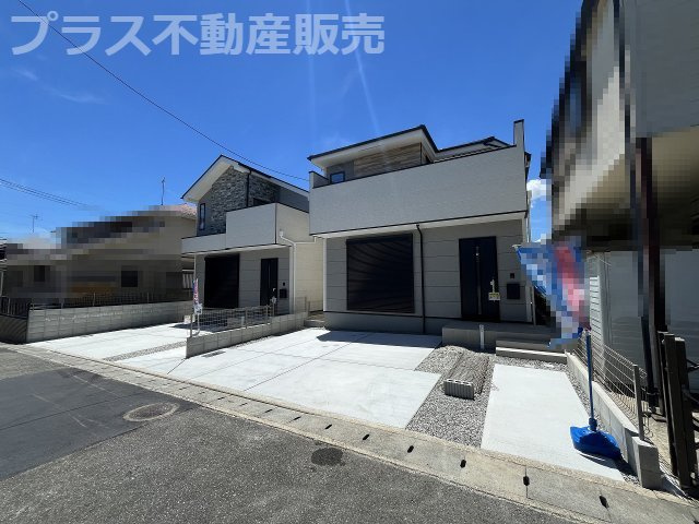 【外観】 | 福岡市南区屋形原1丁目2期　1号棟（全2棟）【仲介手数料無料・0円】 | 完成しました。物件内部もご見学頂けます。プラス不動産販売にお任せ下さい。