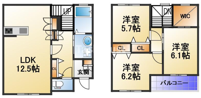 【間取り】 | PORTO稲田本町