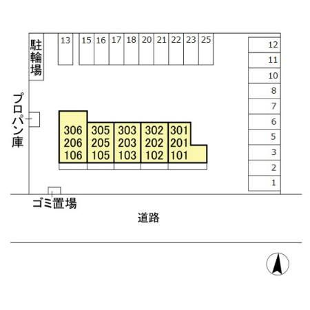 ヴィラリーリエの区画図|他社様掲載物件もまとめてご紹介、ご案内可能です(^^)/