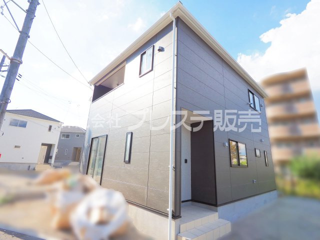 大和郡山市箕山町の新築一戸建 全６区画の外観|現地写真（６号地外観）建物完成！実際の建物内をご内覧できます♪※現地に係員は常駐しておりません。