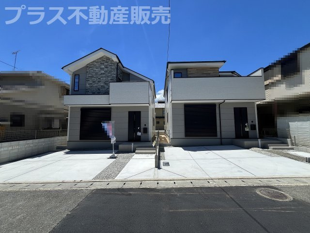 【外観】 | 福岡市南区屋形原1丁目2期　2号棟（全2棟）【仲介手数料無料・0円】 | 現地写真。プラス不動産販売なら、現場の全ての棟をまとめてご見学頂けます。