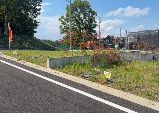 【外観】 | 現地に行くなら、物件の周囲の地形がどうなっているかを見ることも大切です。周辺より低くなっている土地では、大雨などで水が集まりやすいため、地盤が弱くなっているということも考えられるため、注意が必要です。