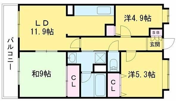 【間取り】 | クラーロエスパシオ