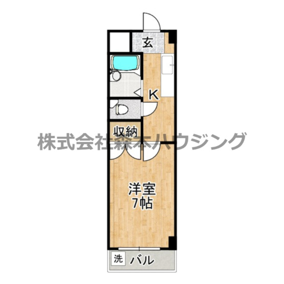 【間取り】 | 　エリトール津田