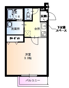 フジパレス喜連の間取り|フジパレス喜連　間取り