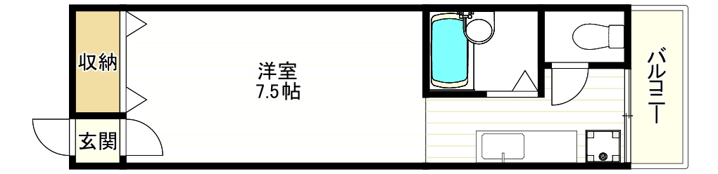 サンピアザの間取り