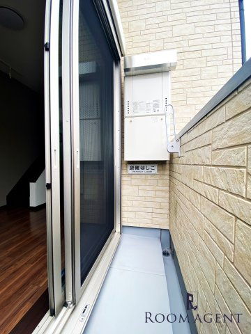 Creo庄内通伍番館のバルコニー