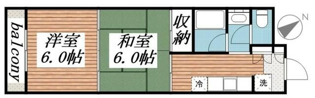 【間取り】 | ジュネパレス相模原第01(ジュネパレスサガミハラダイイチ)