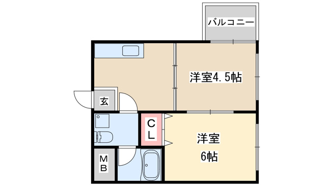【間取り】 | ハイツウエストン