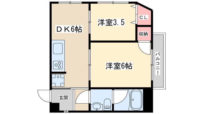 【間取り】 | ハイツウエストン