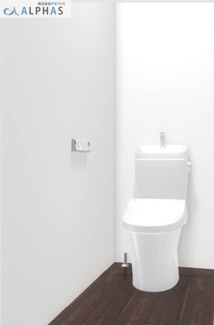 【トイレ】 | 芦屋市呉川町　新築戸建 | ■各階にトイレがあると、来客時にも気兼ねなく使うことができます♪