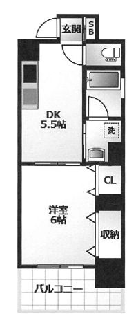 リヴドピエールの間取り