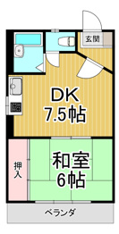 サンパレス21南夙川の間取り