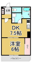 サンパレス21南夙川の間取り