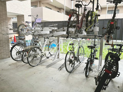【その他共用部分】 | ルート立川  | 駐輪場です。