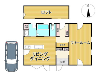 【間取り】 | 川西市水明台2丁目7の55　中古一戸建て