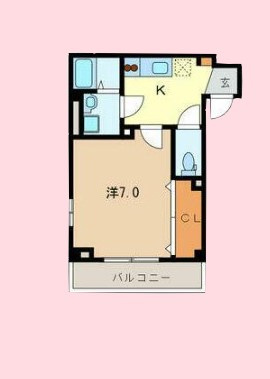 アムールⅢの間取り