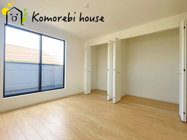 上尾市壱丁目北　1期　新築一戸建て　KEIAI　GRACE　01の寝室|使い勝手のいい寝室です