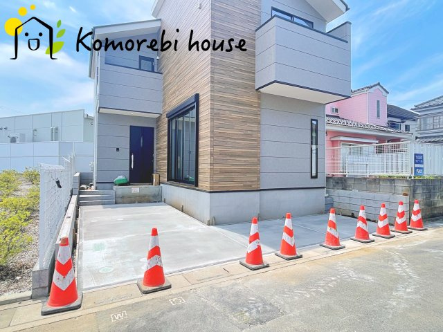 上尾市壱丁目北　1期　新築一戸建て　KEIAI　GRACE　01の駐車場|駐車場に車を止められます