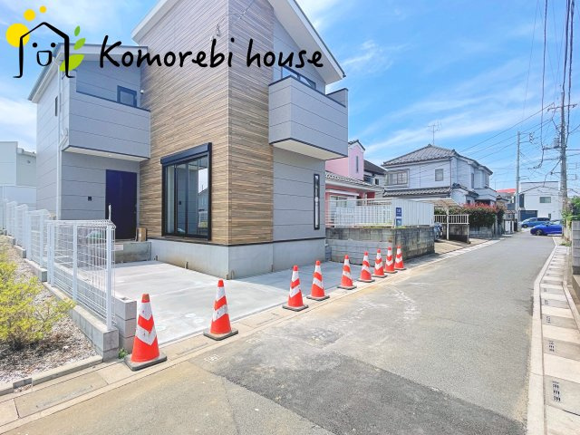 上尾市壱丁目北　1期　新築一戸建て　KEIAI　GRACE　01の前面道路含む現地写真|前面道路含む現地写真です