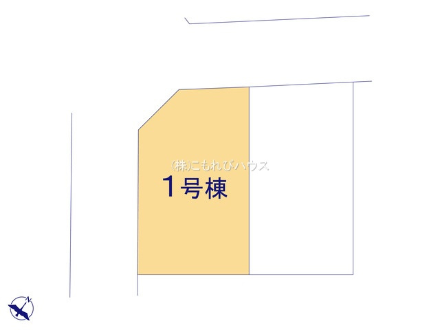 上尾市上　13期　新築一戸建て　LIGARE　01の区画図|1号棟