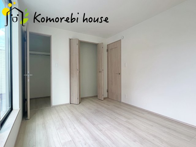 さいたま市北区大成町　新築一戸建て　ハートフルタウン　Bの寝室|26.8.10　撮影済み