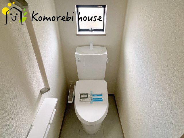 さいたま市北区大成町　新築一戸建て　ハートフルタウン　Bのトイレ|26.8.10　撮影済み