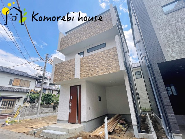さいたま市北区大成町　新築一戸建て　ハートフルタウン　Bの外観|26.8.10　撮影済み