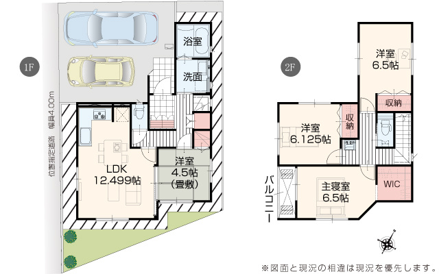 那覇市仲井真（全8棟）3号棟の間取り|3号棟　