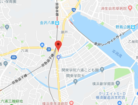 ユナイト金沢八景セシル・パウエルの地図