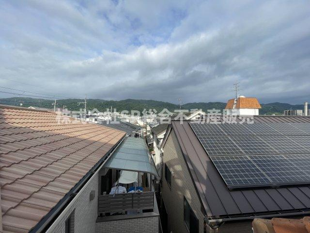 昭和町中古戸建の展望|生駒山が見えます♪