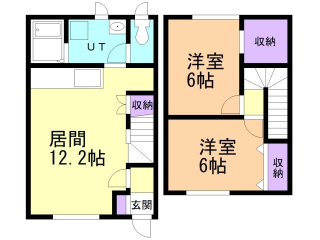 茅部郡森町字東森町のアパート