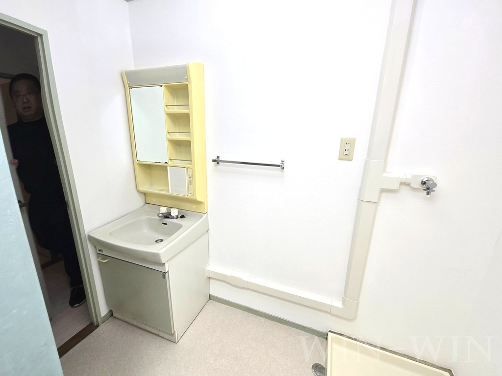 第2橋本マンションの洗面所|イメージ（同建物内別部屋の写真です）