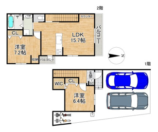 【間取り】 | HEBEL MAISON 紫野
