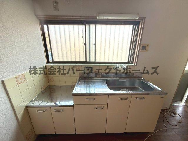 長尾家具3丁目戸建　賃貸のキッチン|お料理しやすいキッチンです