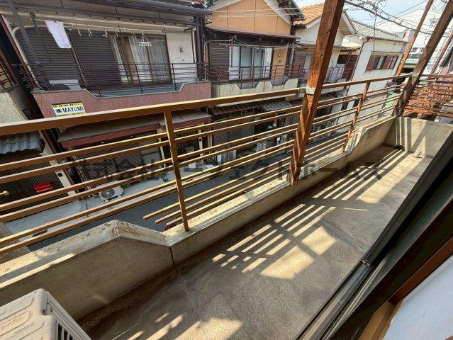 長尾家具3丁目戸建　賃貸のバルコニー|バルコニーがあります