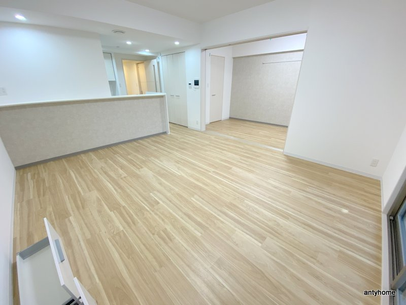 ラ フェリーチェ難波　仲介手数料無料の居間・リビング