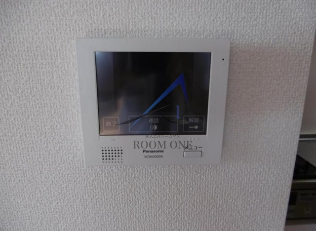 アクロメゾンのセキュリティ|モニター付インターホンです。