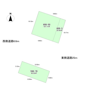 【土地図】 | ☆吉島西1丁目　分譲中☆